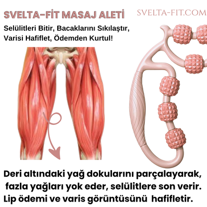 Svelta-Fit™ Bacak İncelten Sıkılaştıran Masaj Aleti