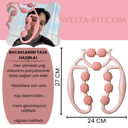 Svelta-Fit™ Bacak İncelten Sıkılaştıran Masaj Aleti