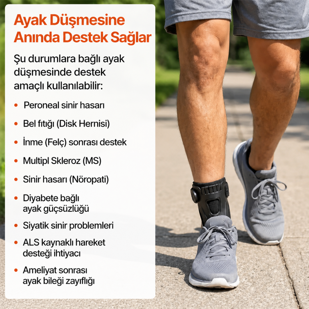 Ayak Düşmesi Ortozu (AFO)